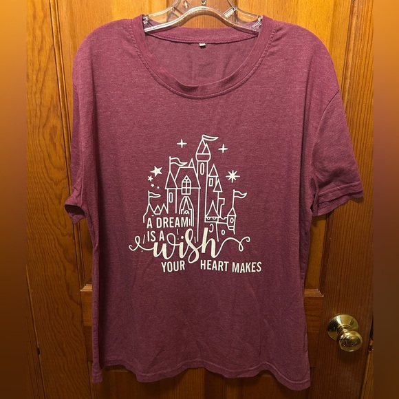 Dream is a Wish Castle tee shirt xxl - Picture 1 of 4